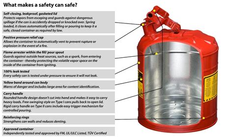 osha metal box cans|osha gas can requirements.